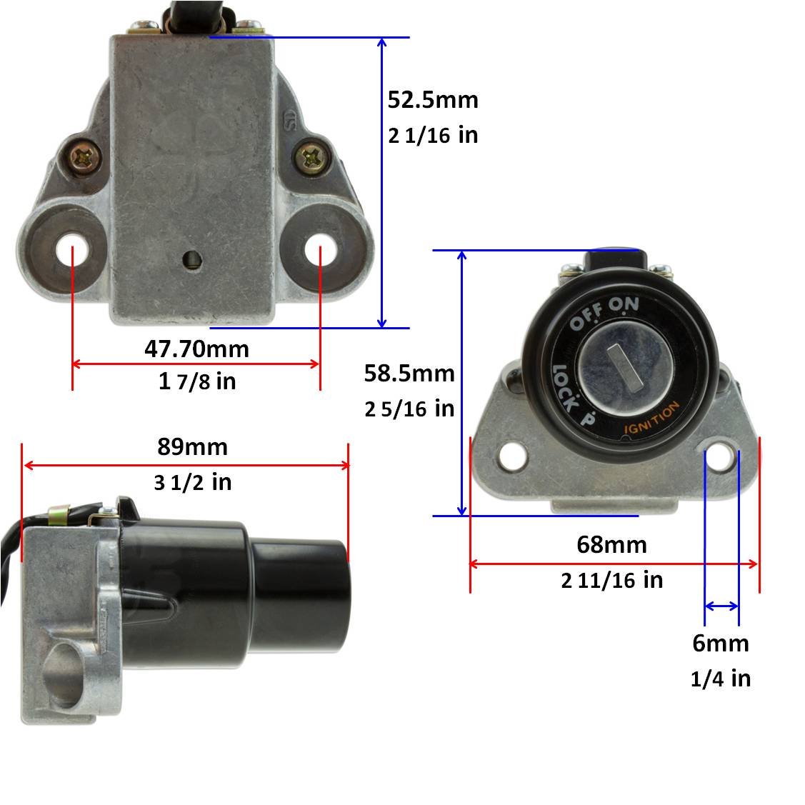 Amazon.com: Ignition Key Lock SetFor Yamaha 3JV-82501-00-00